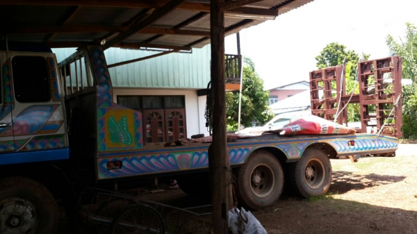 ขาย10ล้อ มิตซู เทรลเลอร์ลากรถเกี่ยวข้าว หลงฟูโซ่215 เครื่อง170 พ.เพาเวอร์ เบรคทิ๊ฟฟี่ เบรคแห้ง สภาพพร้อมใช้งาน เครื่องดี ระบบหางกระบอกไฮดรอลิกซ์