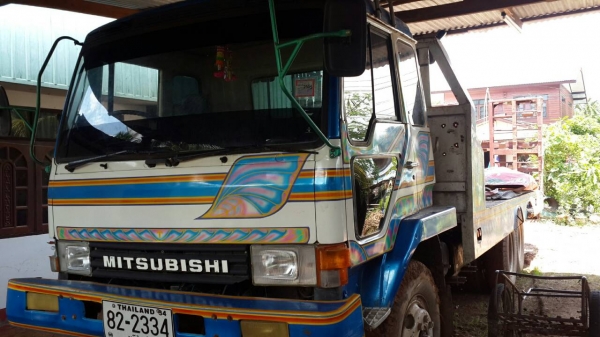 ขาย10ล้อ มิตซู เทรลเลอร์ลากรถเกี่ยวข้าว หลงฟูโซ่215 เครื่อง170 พ.เพาเวอร์ เบรคทิ๊ฟฟี่ เบรคแห้ง สภาพพร้อมใช้งาน เครื่องดี ระบบหางกระบอกไฮดรอลิกซ์