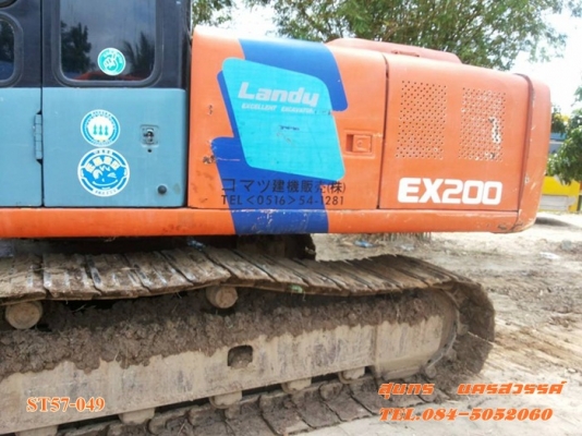 ขายด่วน รถแบคโฮ HITACHI EX200-3  สภาพสวยพร้อมใช้งาน ราคาสุดคุ้ม