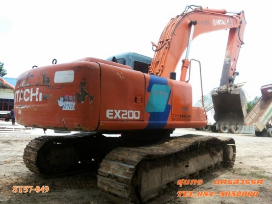 ขายด่วน รถแบคโฮ HITACHI EX200-3  สภาพสวยพร้อมใช้งาน ราคาสุดคุ้ม