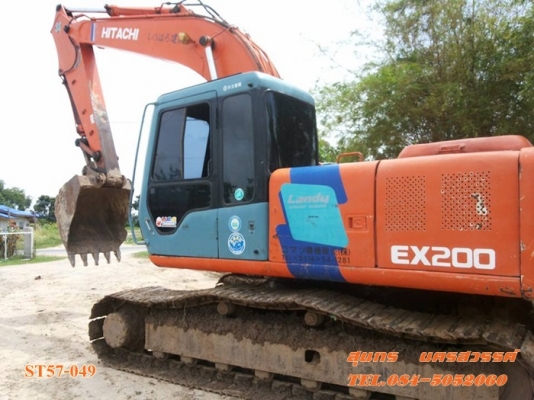 ขายด่วน รถแบคโฮ HITACHI EX200-3  สภาพสวยพร้อมใช้งาน ราคาสุดคุ้ม