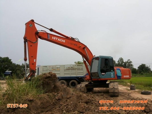 ขายด่วน รถแบคโฮ HITACHI EX200-3  สภาพสวยพร้อมใช้งาน ราคาสุดคุ้ม