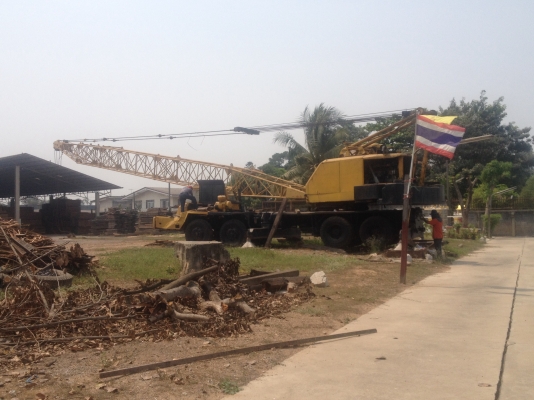 ขายแล้วคะ!! รถเครนแทคลายล้อยาง P&amp;H 45t สภาพพร้อมใช้งาน!