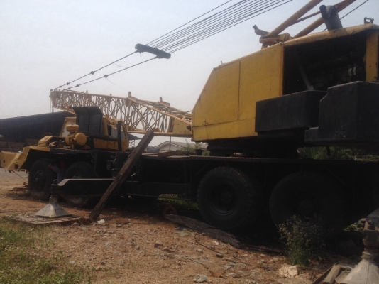 ขายแล้วคะ!! รถเครนแทคลายล้อยาง P&amp;H 45t สภาพพร้อมใช้งาน!