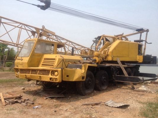 ขายแล้วคะ!! รถเครนแทคลายล้อยาง P&amp;H 45t สภาพพร้อมใช้งาน!