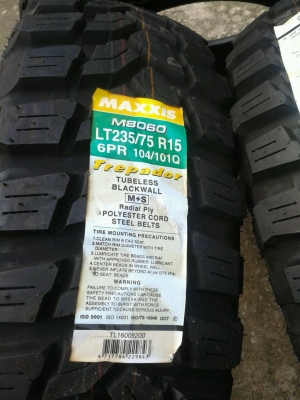 ขาย ยางMud MAXXIS Trepador M8060 Size Mini(235/75R15) ขาย ยางMud MAXXIS Trepador M8060 Size Mini(235/75R15)