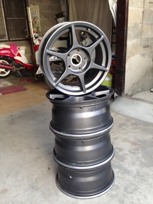 *** Buddy P1 ขอบ 15'' 5*114.3 Off+38 กว้าง 7(แท้ japan)*** 19,500 ลดได้