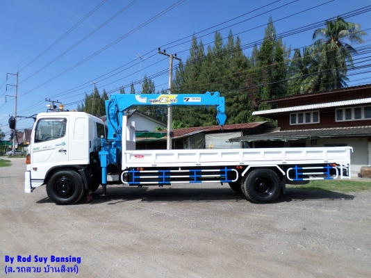 ขาย 6 ล้อ ฮีโน่  เมก้า เครน 5 ตัน  212 แรง ยาว 7.20 ม.ปี 2006 สภาพเดิม สนใจชมรถก่อนได้ครับ ติดต่อ 081-9425443