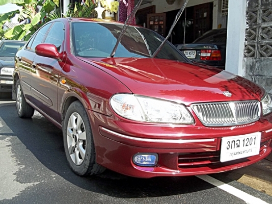ซันนี่ นีโอ ปี2002 เครื่องดี แอร์เย็น ติดแก๊สNGV สีสวย พร้อมใช้