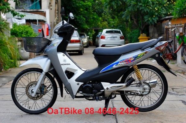 Wave 100 UBOX สีเทา รถมือเดียว เดิมๆ