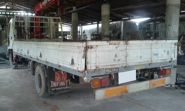 รถบรรทุก 6 ล้อติดเครน ISUZU เครน UNIC ยืดได้ 2 ช่วง รถบรรทุก 6 ล้อติดเครน ISUZU เครน UNIC ยืดได้ 2 ช่วง