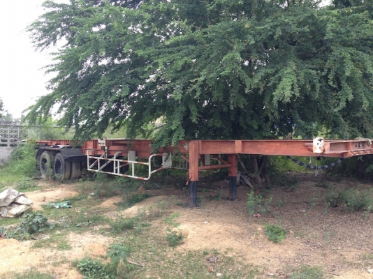 ขายหางพ่่วงตู้คอนเทนเนอร์ 2 เพลา 40' ขายหางพ่่วงตู้คอนเทนเนอร์ 2 เพลา 40'