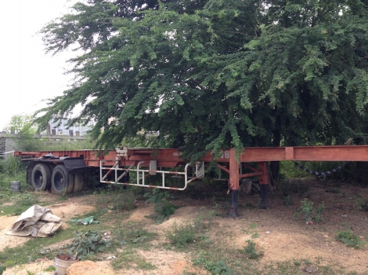 ขายหางพ่่วงตู้คอนเทนเนอร์ 2 เพลา 40' ขายหางพ่่วงตู้คอนเทนเนอร์ 2 เพลา 40'