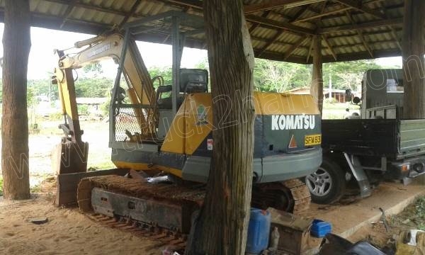 รถแบคโฮ KOMATSU PC40 รุ่น 3
