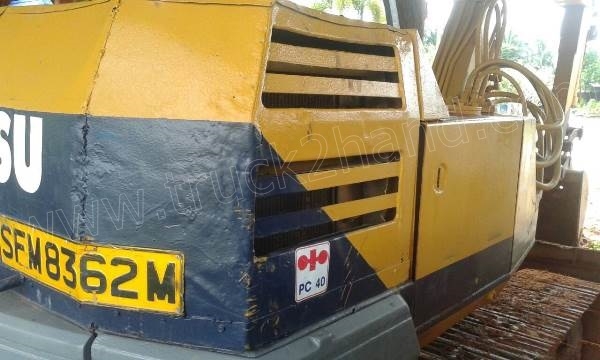 รถแบคโฮ KOMATSU PC40 รุ่น 3