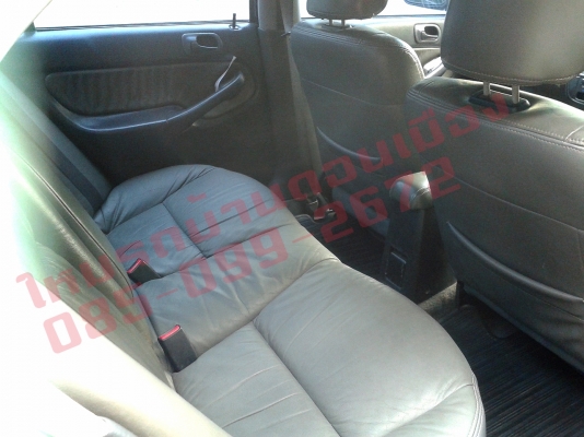 รถเก๋ง  HONDA CIVIC ปี2000 ออโต้ ติดแก๊ส ราคา 160,000 บ.