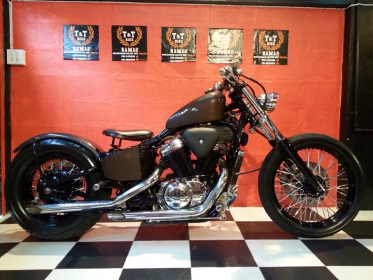 T&amp;T BIKE RAMA2ขายHONDA STEED400 ปี96 อินวอย + สรรพสามิต แต่งมางามๆคับ สวยใหม่ทุกเม็ด ท่อเเต่งเสียงดี ราคา 59500