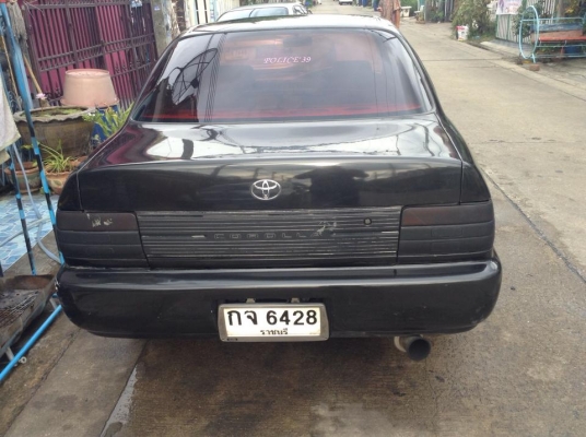 ขายครับ TOYOTA AE 100 (สามห่วง) รุ่นยอดนิยม 1.3 น้ำมัน แก๊ส หัวฉีด AC น้ำมันแกส ใช้ได้2ระบบ อย่างสมบูร หัวเทียน สายหัวเทียน เปลี่ยนใหม่หมด เครื่องดี แรงไม่ตก แอรเย็น วิ่งไกลสลาย ความร้อนปกติ พวงมาลัยพาวเวอร์ แม็ก 4ล้อ เซ็ลทรัล ล๊อก ภายในไม่ขี้เหล่ ช่วงล่า ขายครับ TOYOTA AE 100 (สามห่วง) รุ่นยอดนิยม 1.3 น้ำมัน แก๊ส หัวฉีด AC น้ำมันแกส ใช้ได้2ระบบ อย่างสมบูร หัวเทียน สายหัวเทียน เปลี่ยนใหม่หมด เครื่องดี แรงไม่ตก แอรเย็น วิ่งไกลสลาย ความร้อนปกติ พวงมาลัยพาวเวอร์ แม็ก 4ล้อ เซ็ลทรัล ล๊อก ภายในไม่ขี้เหล่ ช่วงล่า