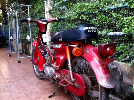 ขาย C70ka ทะเบียน พร้อมเอกสารโอน รถแห้งเดิม สีเดิม สระบุรี