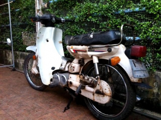 ขาย Yamaha Y80 คุรุสภา เดิมๆ สีเดิม ทะเบียนเต็มพร้อมโอนครับ หินกอง หนองแค สระบุรี.