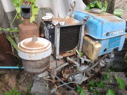 ขายตามสภาพเครื่องมิตซูบิชิD1200เครื่องไม่ติด12แรง