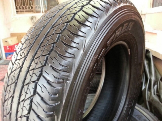 ขายยาง  Dunlop  245 x 70 x 16  ปี 13