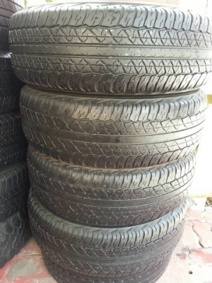 ขายยาง Dunlop 245 x 70 x 16 ปี 13 ขายยาง Dunlop 245 x 70 x 16 ปี 13