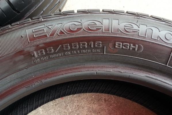ยาง Goodyear 185-55R16 ปี13