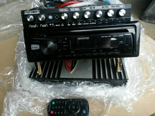 ชุดเครื่องเสีงซีดีปีเพาวเว่อร์ตู้รำโพง