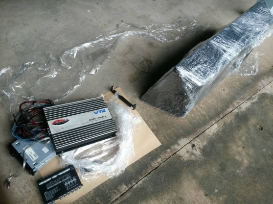 ชุดเครื่องเสีงซีดีปีเพาวเว่อร์ตู้รำโพง