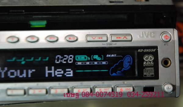ฟร้อน JVC รุ่น KD- SH55R ราคา 1200 บาท ฟร้อน JVC รุ่น KD- SH55R ราคา 1200 บาท