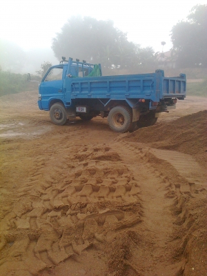 รถดั้ม 6ล้อ อีซูสุ tl-85 ดั้ม รถอยู่ จ.แพร่