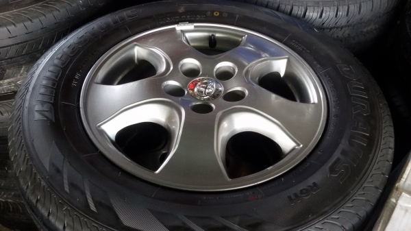 ขายล้อขอบ16 5รู114พร้อมยางป้ายแดงชุดละ13800