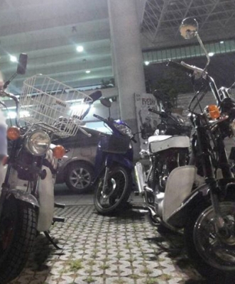 chappy 50 CC ทะเบียนแท้พร้อมชุดโอน รถอยู่กรุงเทพ มหาลัยพระจอมเกล้าธนบุรี