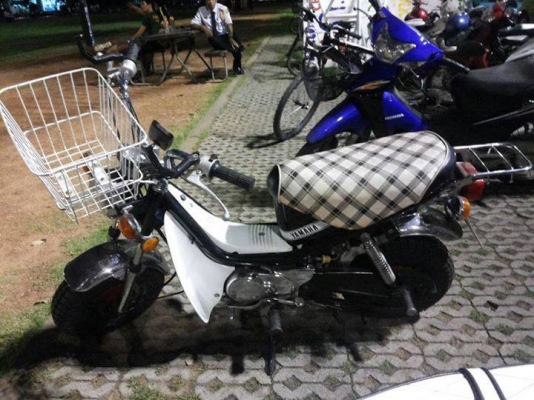 chappy 50 CC ทะเบียนแท้พร้อมชุดโอน รถอยู่กรุงเทพ มหาลัยพระจอมเกล้าธนบุรี