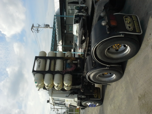 ขายด่วน รถหัวลาก มิตซู FN527 NGV