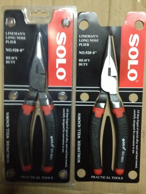 คีม 8"solo No.928 ปากแหลม รุ่นเฮฟวี่ ดิวตี้