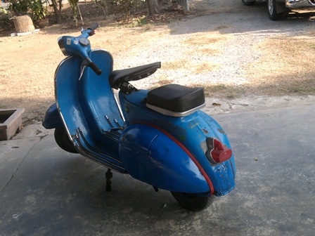 ขาย Vespa บล็อกอิตาลี งานเดิม สีเดิม แห้งๆ ราคาเพียง 34500