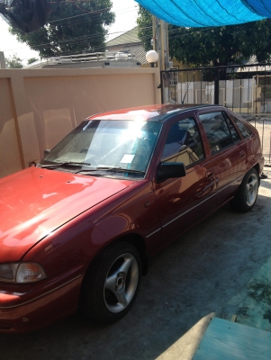 1997 DAEWOO, NEXIA 1.5 GLi (5Dr) สีแดง เกียร์ออโต้ ทะเบียน กรุงเทพฯ ราคา 49,000 บาท 1997 DAEWOO, NEXIA 1.5 GLi (5Dr) สีแดง เกียร์ออโต้ ทะเบียน กรุงเทพฯ ราคา 49,000 บาท