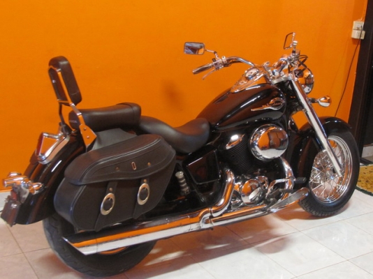 ขาย Honda Shadow 400 ปี2001 INV เก็บงานสวยกิ๊บ พร้อมของแต่ง กันล้ม  กระเป๋าหนังคู่