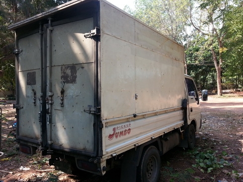 ขายรถบรรทุก KIA Jumbo เครื่อง2เจ ติดแก๊ส