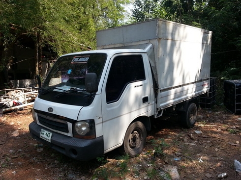 ขายรถบรรทุก KIA Jumbo เครื่อง2เจ ติดแก๊ส