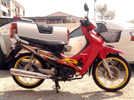 ขออนุญาติขาย  HONDA WAVE 125 U-Box มือเดียว สีแดงดำ ไมล์ดิจิตอล