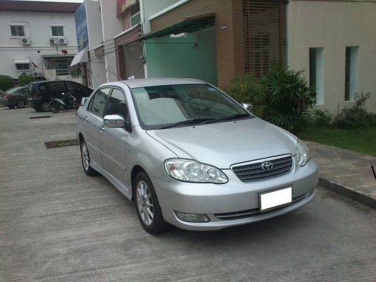 ขาย Toyota Altis 1.8 G ตัวท็อป Airbags , ABS ลายไม้ เบาะหนังไฟฟ้า สภาพเดิม เช็คศูนย์โตโยต้าตลอด