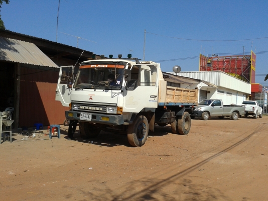 ขายรถบรรทุก MITSUBISHI FUSO FK455F TD ตาเหลี่ยมปี 38