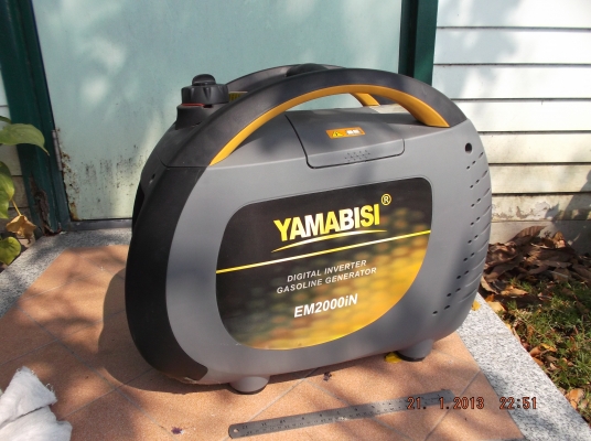 เครื่องปั่นไฟ Didital Inverter Generator 2 KVA.