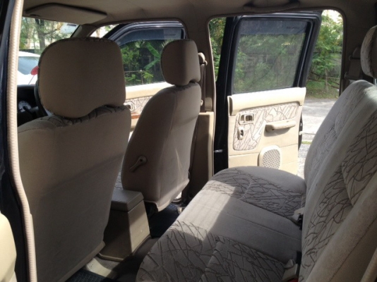 ขายกระบะนิสสันฟรอนเทียร์ 4 ประตู สีดำ