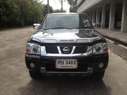ขายกระบะนิสสันฟรอนเทียร์ 4 ประตู สีดำ