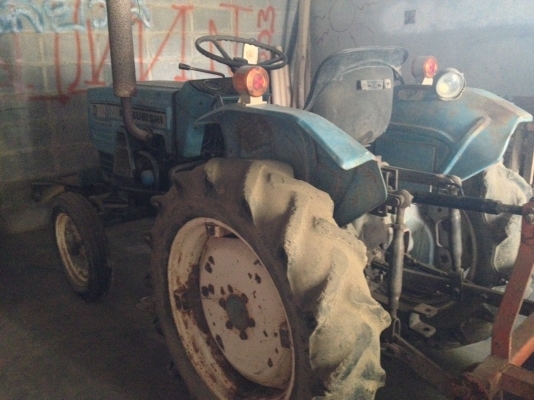 ขาย รถไถเล็ก MITSUBISHI D2000 พร้อมอุปกรณ์ต่อพ่วง