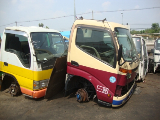 ขายรถบรรทุก6ล้อ Isuzu elf mistsu canter mazda นำเข้าญี่ปุ่น